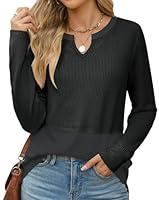 Algopix Similar Product 11 - YZEGGO Long Sleeve Shirts for Womens