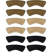 Algopix Similar Product 14 - 6 Pairs Heel Cushion Pads Heel Shoe