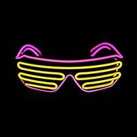 Algopix Similar Product 17 - PINFOX Light Up Shutter Neon Rave