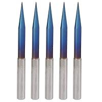 Algopix Similar Product 9 - Carving Bit5Pcs 2Flute Router Bit 4mm