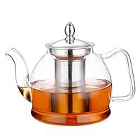 Algopix Similar Product 8 - HIWARE 1000ml Glass Teapot with