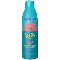 Algopix Similar Product 8 - Coppertone Kids Sunscreen Spray SPF 50