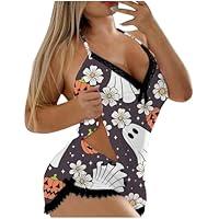 Algopix Similar Product 2 - Halloween Pajamas Womens Sexy Lingerie