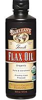 Algopix Similar Product 6 - Fresh Organic Flax Oil 16oz Limited