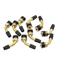 Algopix Similar Product 3 - uxcell 10pcs 135 Degree Copper Car