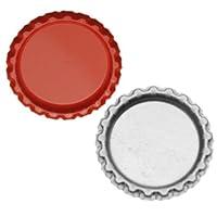 Algopix Similar Product 11 - Beadaholique New Red Flat Crown Bottle