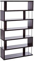 Algopix Similar Product 9 - Baxton Studio Barnes 6Shelf Modern