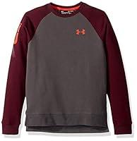 Algopix Similar Product 9 - Under Armour Boys Rival Crew Charcoal