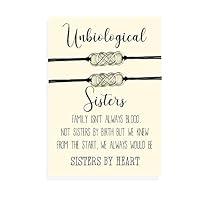 Algopix Similar Product 20 - Unbiological sister bracelet Soul