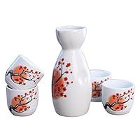Algopix Similar Product 12 - Tosnail 5 pcs Ceramic Japanese Sake Set