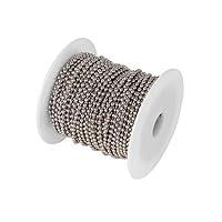 Algopix Similar Product 8 - Ball Chain Number 6 Nickel Plated Ball