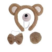 Algopix Similar Product 19 - XBOKA Bear Costumes Set Bear Ears