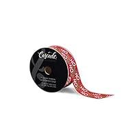 Algopix Similar Product 2 - Fair Isle Cascade Satin Ribbon WWired