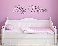 Algopix Similar Product 9 - Personalized Script Font Name Decal