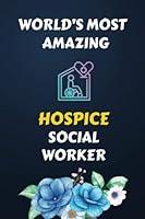 Algopix Similar Product 5 - Hospice Social Worker Gift 6x9 Blank