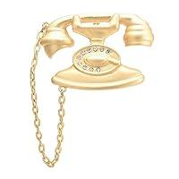 Algopix Similar Product 1 - WomenS Brooches Retro Telephone