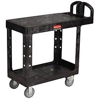 Algopix Similar Product 13 - Rubbermaid RUB166 Flat Shelf Cart 38