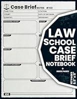 Algopix Similar Product 3 - Law School Case Brief Notebook 100