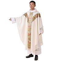 Algopix Similar Product 15 - BLESSUME Priest Celebrant Chasuble