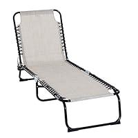 Algopix Similar Product 16 - Outsunny Folding Chaise Lounge Pool