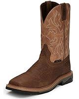 Algopix Similar Product 7 - Justin Mens Stampede Comp Toe Work