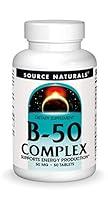 Algopix Similar Product 19 - Source Naturals B50 Complex 50 mg
