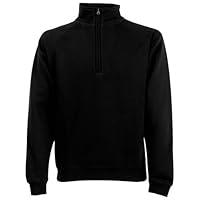 Algopix Similar Product 8 - Fruit of the Loom Mens Zip Neck