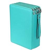 Algopix Similar Product 4 - BTSKY New Deluxe PU Leather Pencil Case