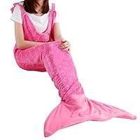 Algopix Similar Product 6 - LANGRIA Soft Flannel Mermaid Tail