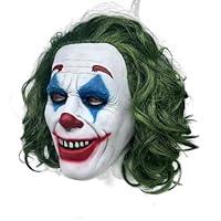 Algopix Similar Product 11 - FULNEW Man Smile Latex Mask with Green