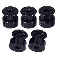 Algopix Similar Product 14 - Sunhokey GT2 Black Aluminum 20 Teeth