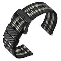 Algopix Similar Product 18 - ANNEFIT Quick Release Watch Bands 18mm