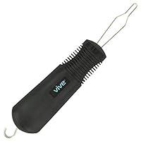 Algopix Similar Product 20 - Vive Button Hook with Zipper Pull 