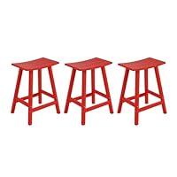 Algopix Similar Product 2 - Costaelm AllWeather Bar Stools Set of