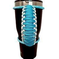 Algopix Similar Product 17 - Turquoise Handmade Elastic Tumbler
