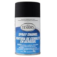 Algopix Similar Product 2 - Testors Corp Spray 3oz Flat Black