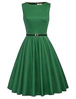 Algopix Similar Product 5 - GRACE KARIN Retro Formal Swing Dress