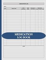 Algopix Similar Product 10 - Medication Log Book Medication