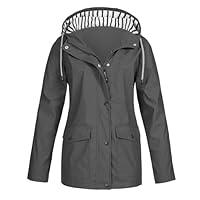 Algopix Similar Product 20 - ZEKPEGAN Windbreaker Jacket Women