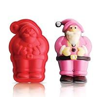 Algopix Similar Product 13 - INNOKA Silicone Santa Claus Cake Mold