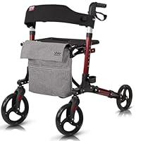 Algopix Similar Product 14 - Vive Mobility Rollator Walker  Folding