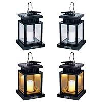 Algopix Similar Product 17 - Solar Lights Outdoor Hanging Lanterns
