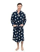 Algopix Similar Product 3 - Leveret Mens Robe Soft Micro Fleece