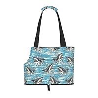 Algopix Similar Product 17 - Small Dog Carrier Sling Retro Ocean Sea