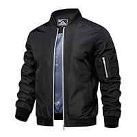 Algopix Similar Product 4 - QLZ Mens Bomber Jackets Varsity Flight