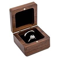 Algopix Similar Product 1 - MUUJEE Double Ring Box  Engraved