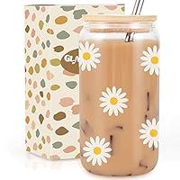 Algopix Similar Product 2 - GSPY Daisy Aesthetic Cups Iced Coffee