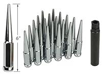 Algopix Similar Product 7 - 24 PCs Extra Long 6 Tall 14x15 Chrome