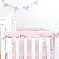 Algopix Similar Product 10 - TILLYOU 2Pack Padded Baby Crib Rail