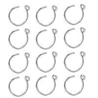 Algopix Similar Product 10 - FIBO STEEL 12 Pcs Surgical Steel Fake